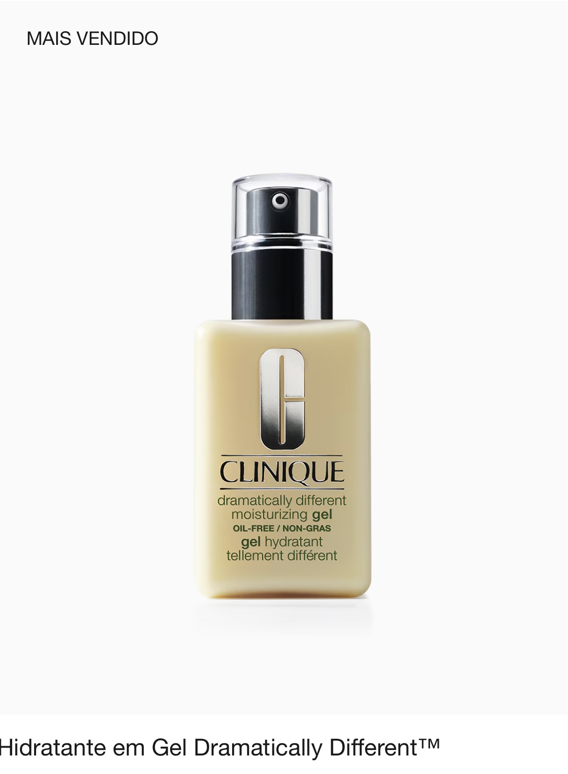 Clinique Dramatically Different Moisturizing Gel - Hidratante Facial 125ml